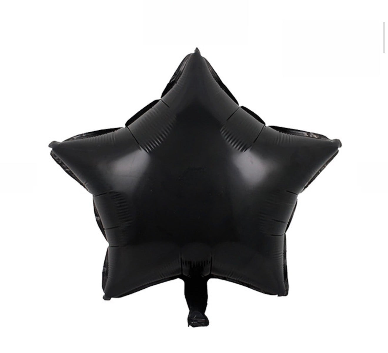INFLATED 18” Black Star- Gold Foil Balloon