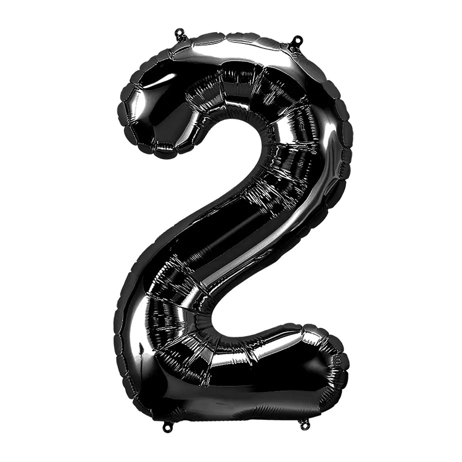 34 Inch Black Number 2