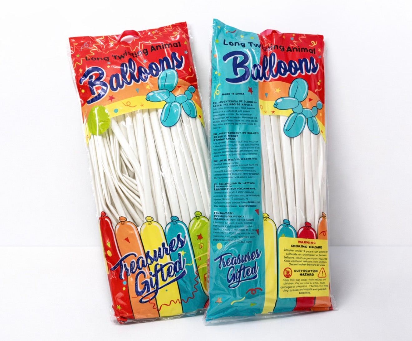 260 white balloons (100 pack)