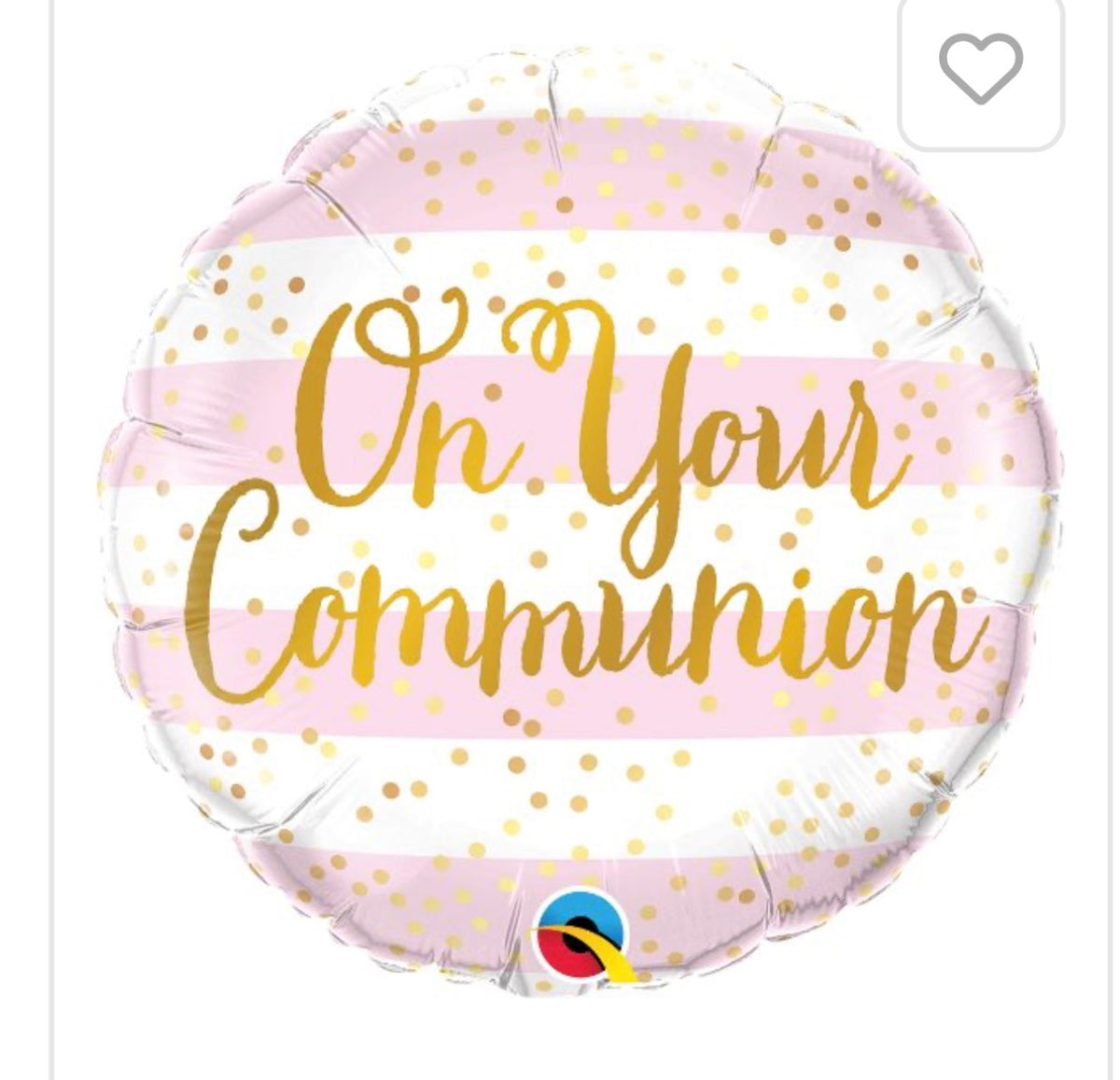 Communion Foil Balloon -18”