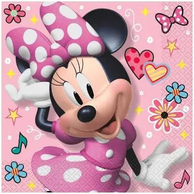 Minnie Mouse napkins (8 pack)