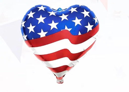 4th of July Decorations Red White and Blue Heart