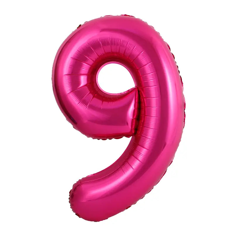 34 Inch Pink Number 9
