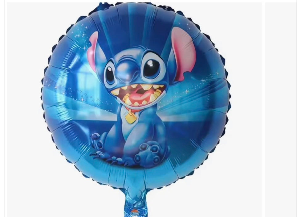 INFLATED Character Foil balloons Blue Stitch