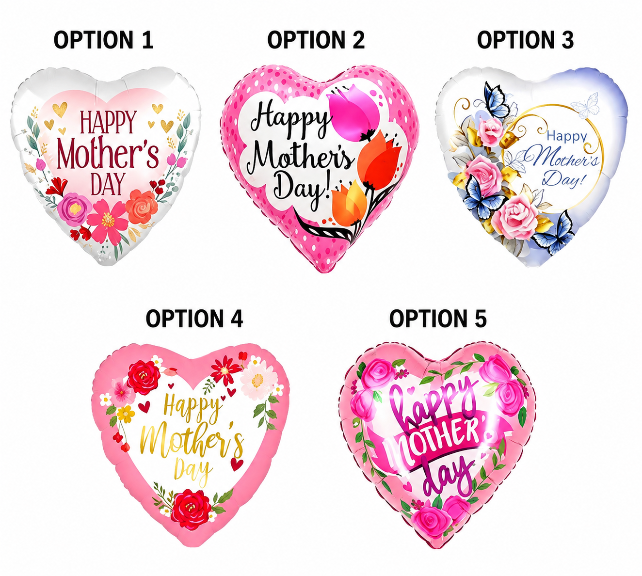 INFLATED Mother’s Day Foil Balloons