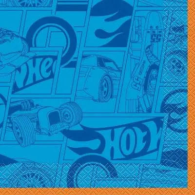 Hot Wheels napkins (8 pack)