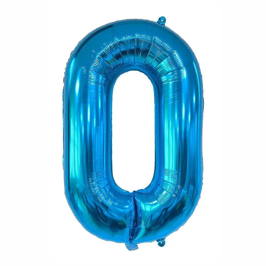 34 Inch Blue Number 0