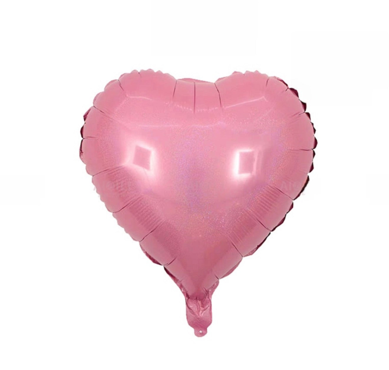 INFLATED 18” Pink Heart- Foil Balloon