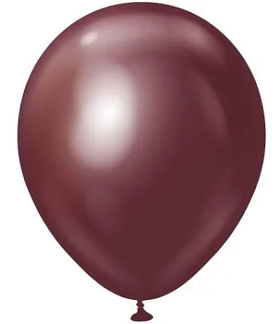 Kalisan Latex Balloons Mirror Burgundy