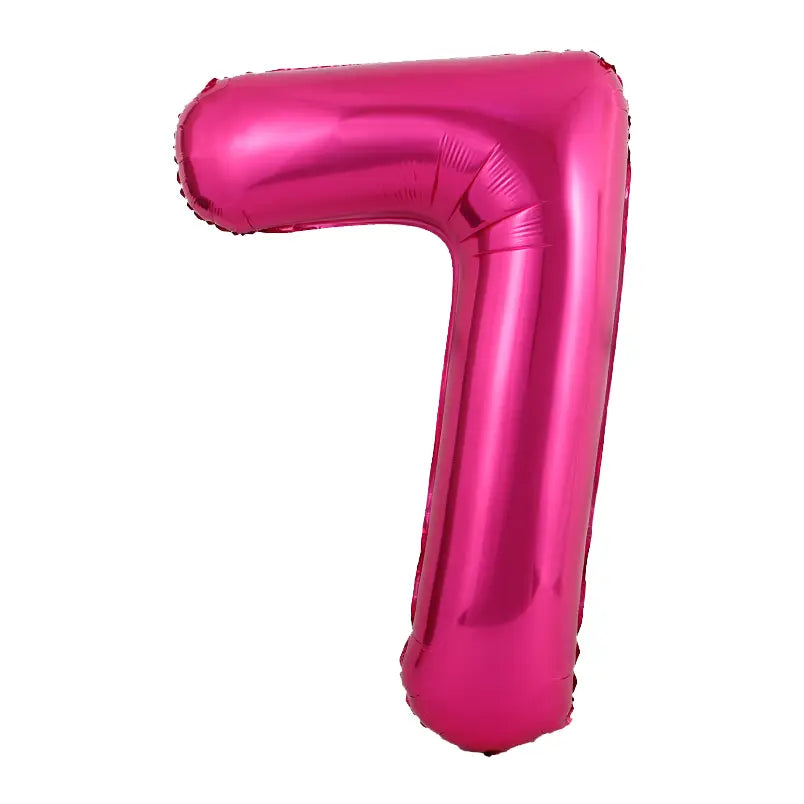 34 Inch Pink Number 7