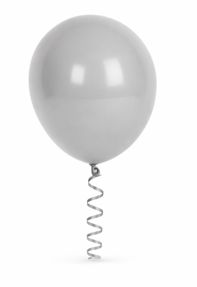 Grey 50 pack /100 pack- balloon -Helium available) (Copy)