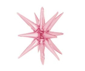 Decochamp Baby Pink Starburst Foil Balloon (m (Copy)