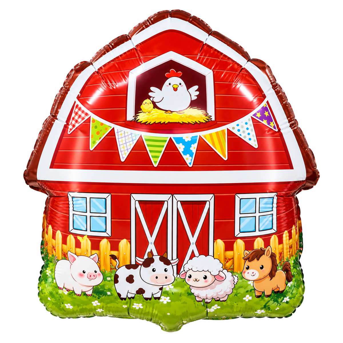 Barn Foil Balloon 22”