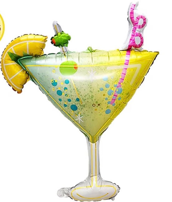 37 Inch Martini Glass Balloons