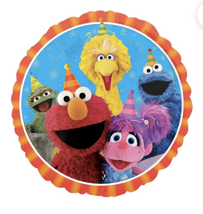INFLATED Character Foil balloons Sesame Street