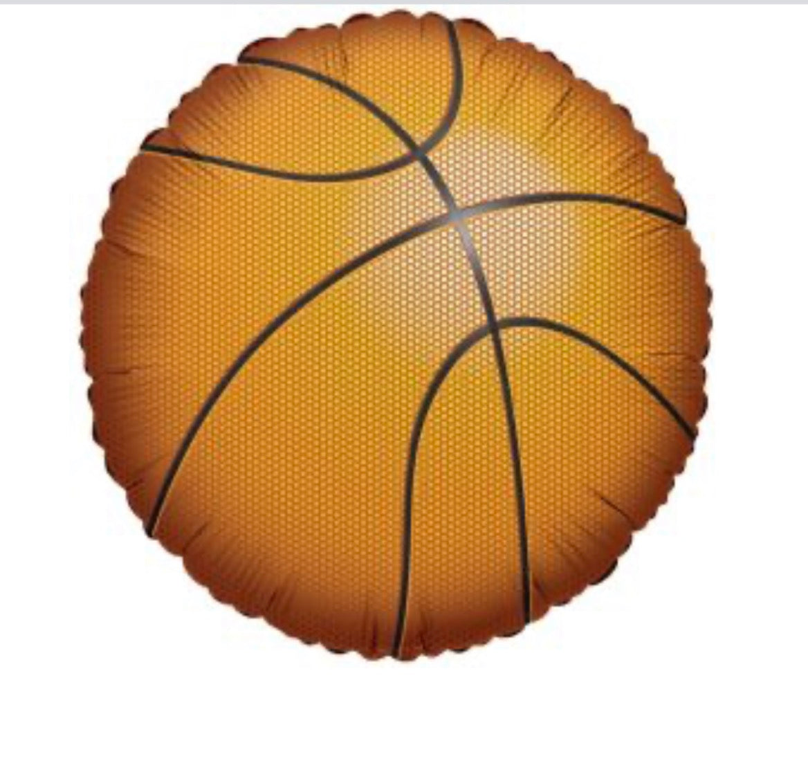 18 inch TUFTEX Basketballer Foil Balloon - Pkg