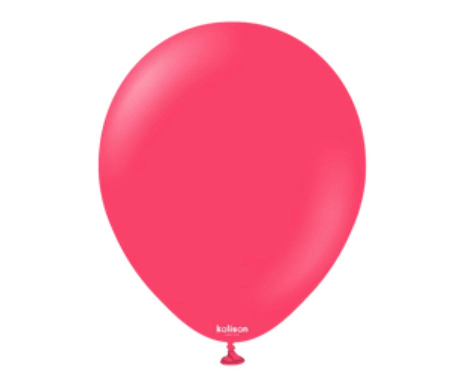 Kalisan Latex Balloons Standard Magenta Pink
