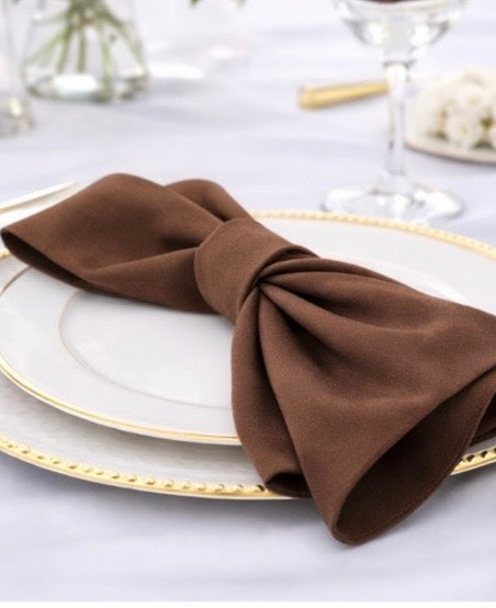 5 Napkins per pack | Brown Napkins