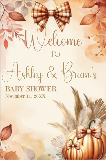 Fall Theme- Welcome sign - INSTANT DOWNLOAD