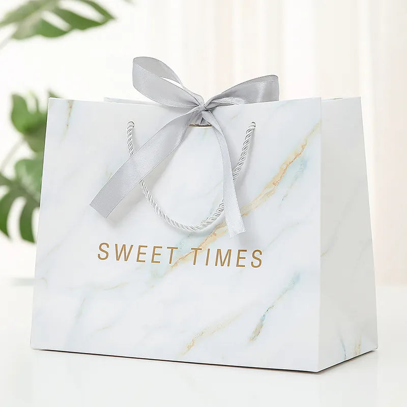 White Gift bags