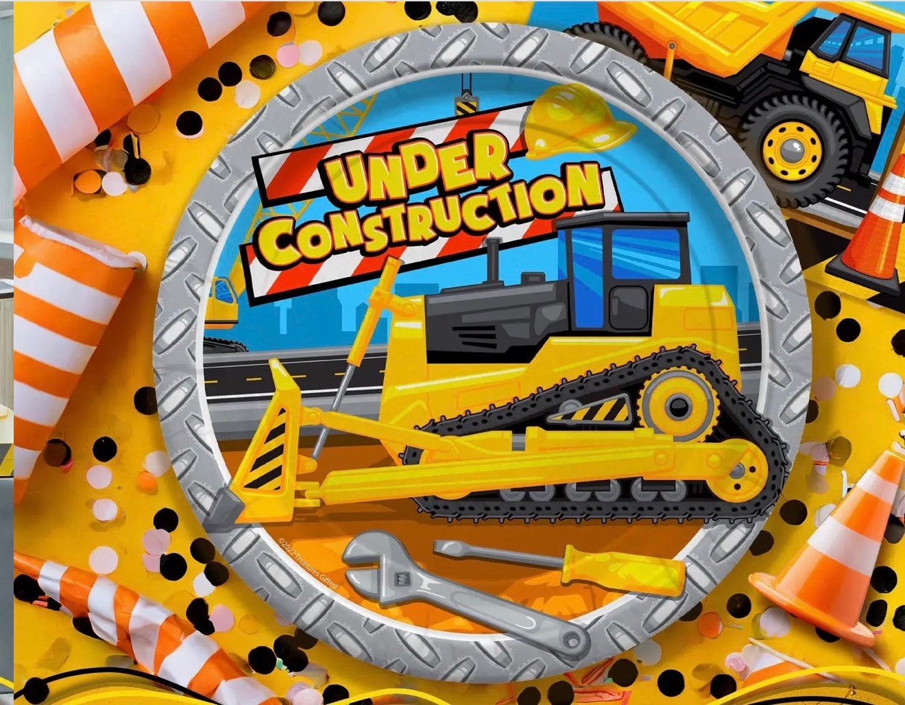 Construction party supplies