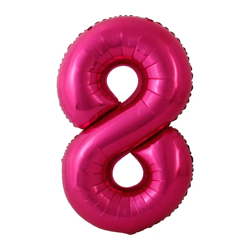 34 Inch Pink Number 8