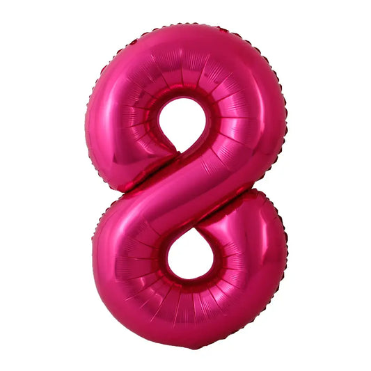 34 Inch Pink Number 8