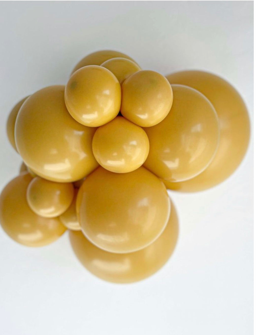 Mustard TufTex Balloons