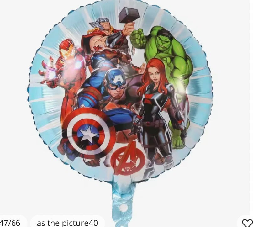 INFLATED  Character Foil balloons