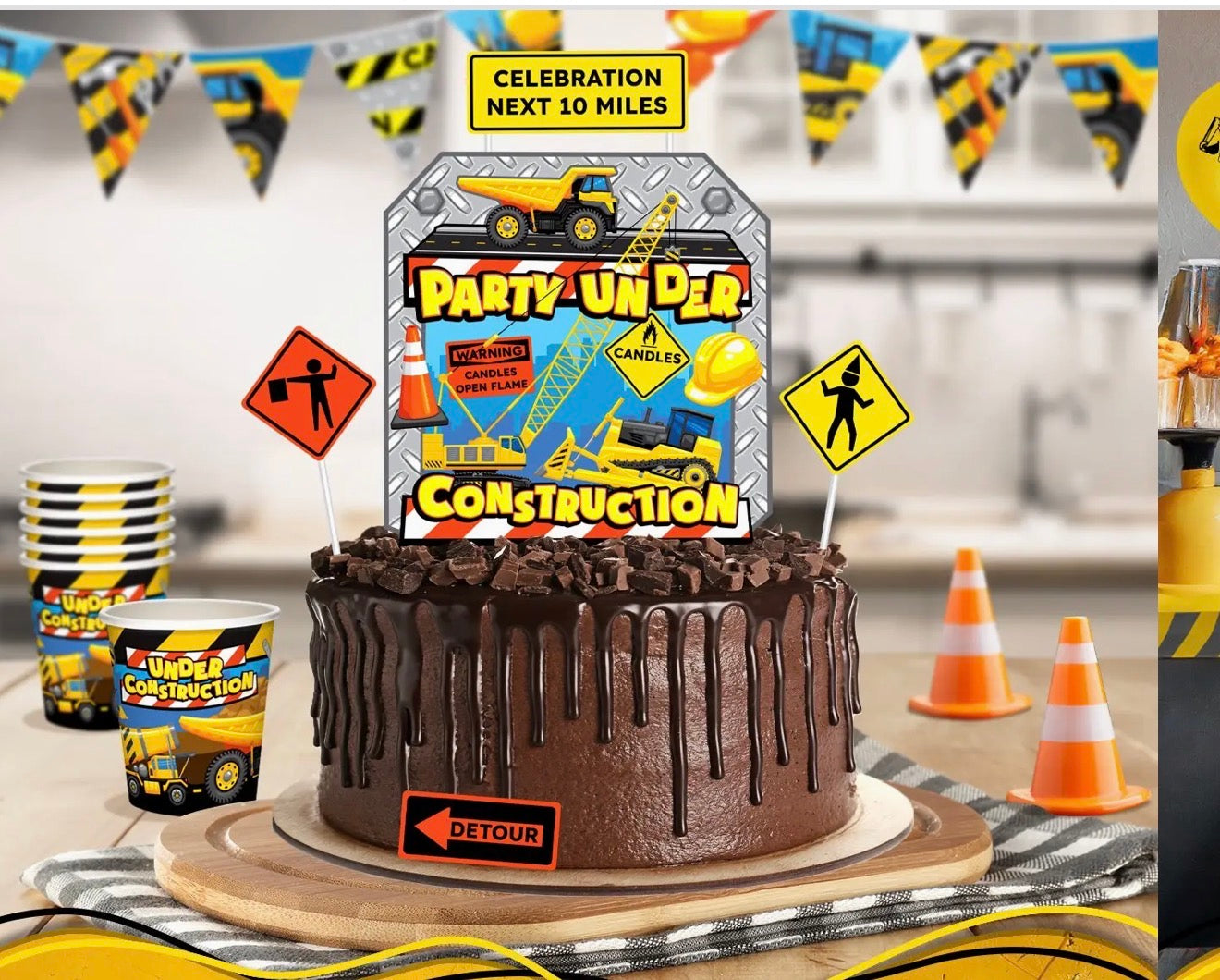 Construction party supplies