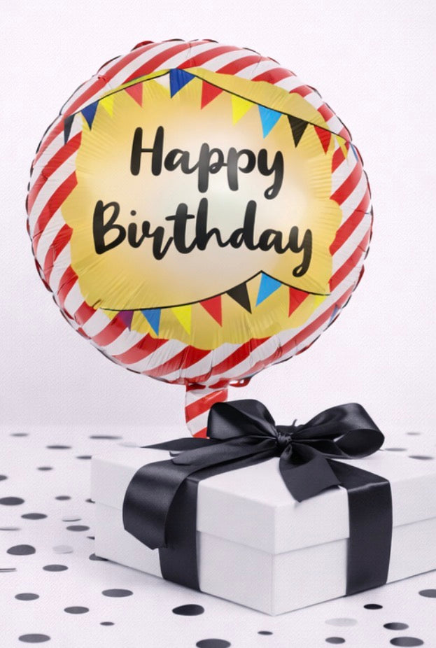 INFLATED 18” Foil Balloon – Pirate- Happy Birthday