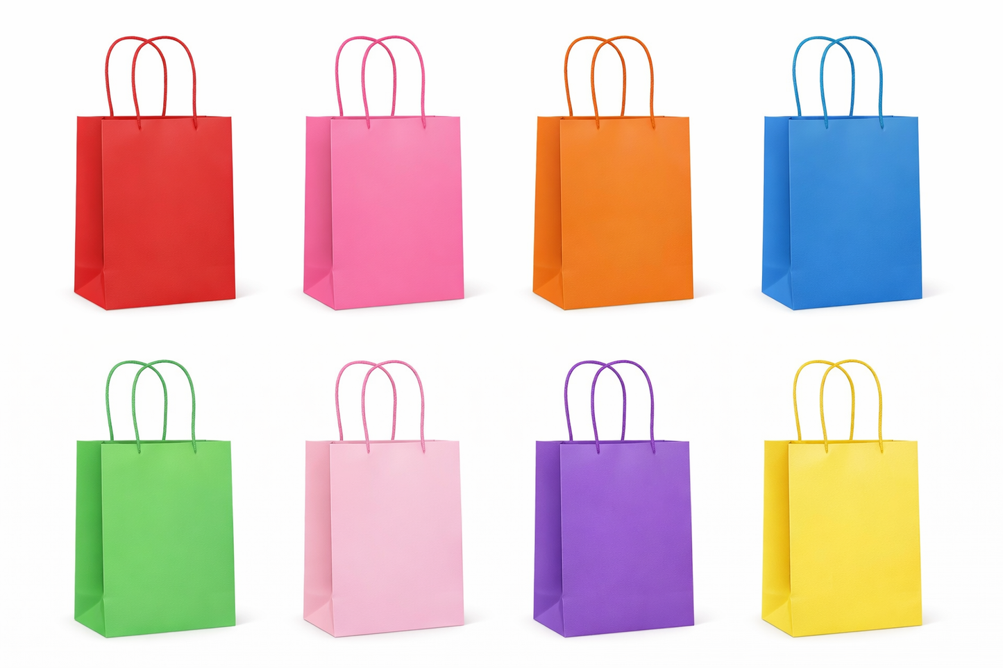 Caribbean Blue Bags- Party Favor bags with handle