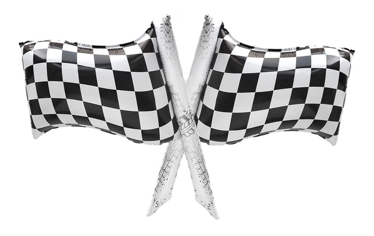 Flag foil balloon