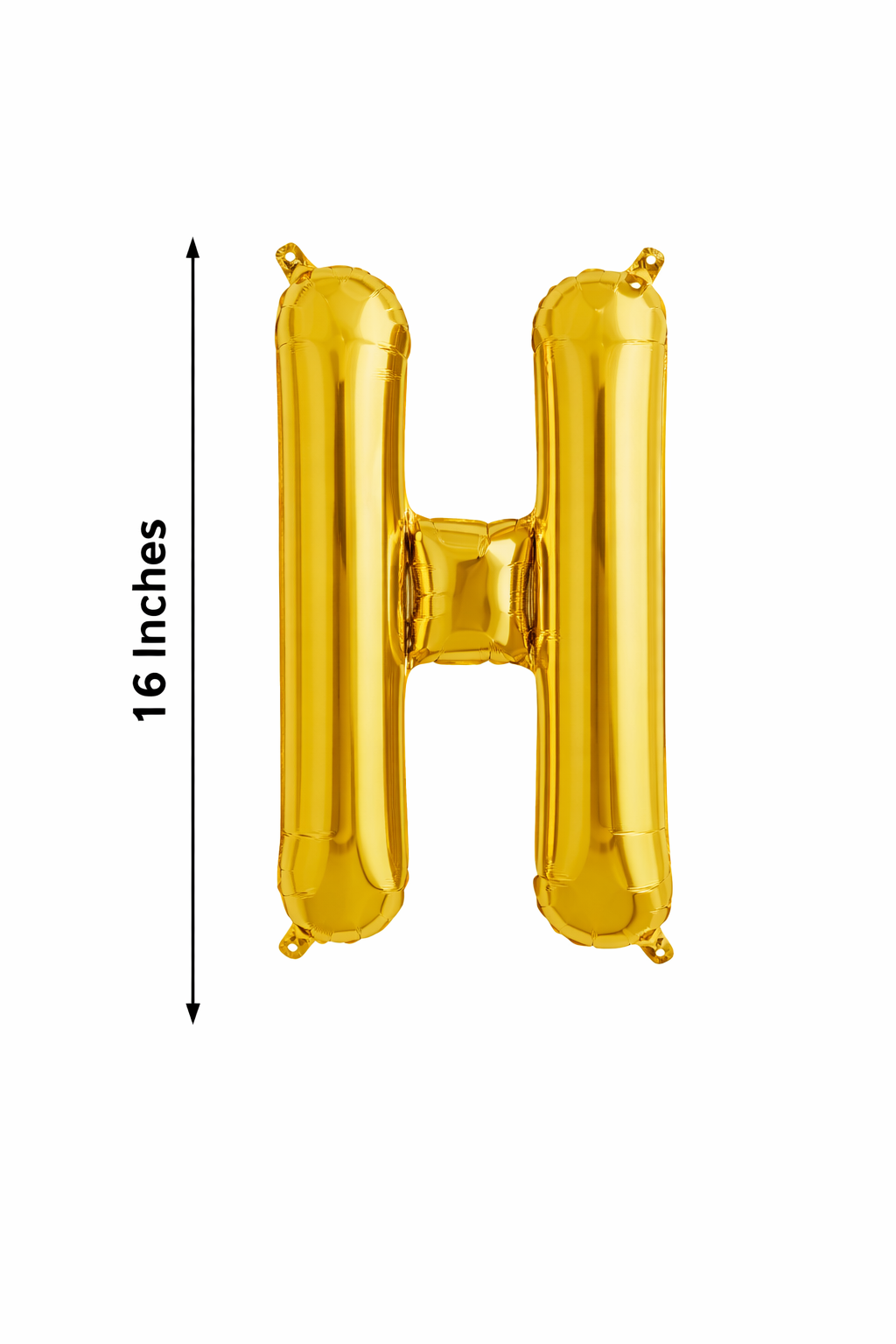 Gold Foil Balloon Letters (A–Z)