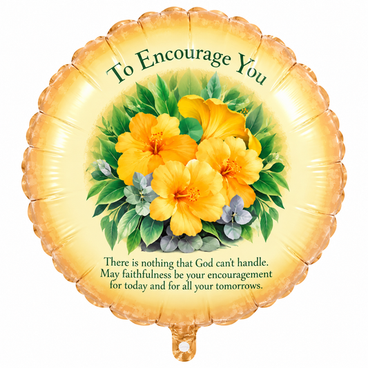 18” To Encourage You | Foil balloon