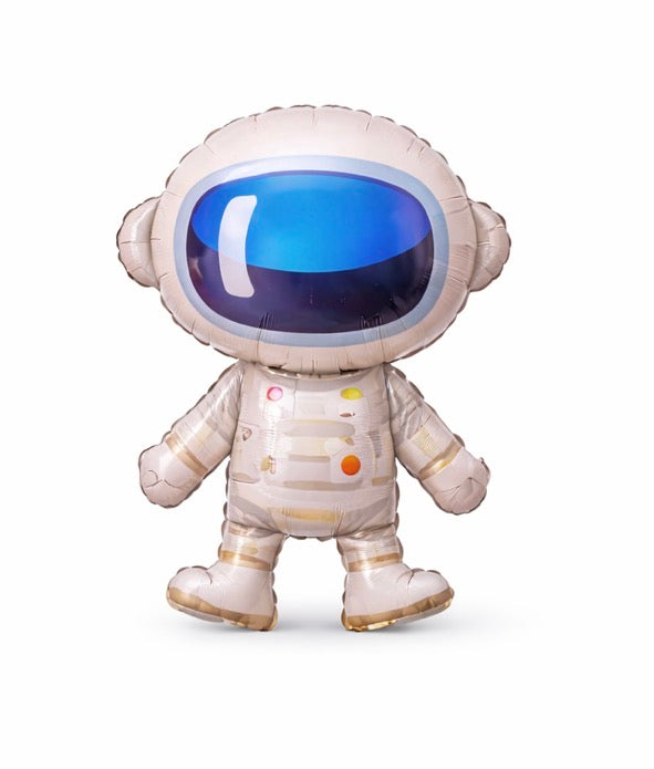 INFLATED 30”x 23.2” 
Astronauts  Shaped Foil Balloon