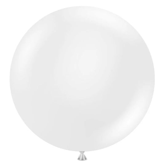 Crystal/Jewel Clear Tuftex  Latex Balloons