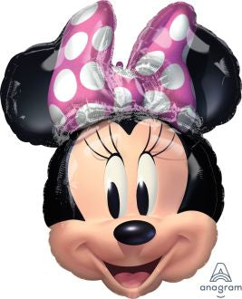 INFLATED Character Balloons- Minnie Mouse Shaped