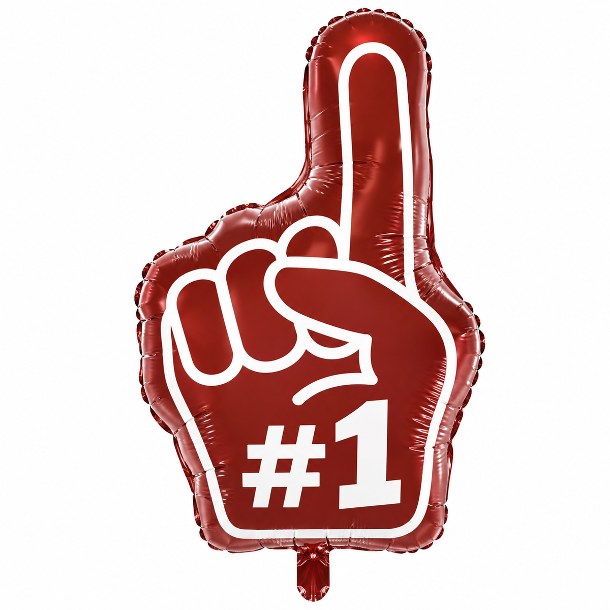 Number #1 football | Foil Balloon 30” x 18”