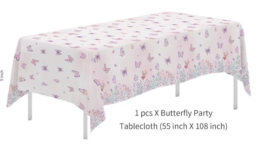 Pink & Purple ButterflyTableware