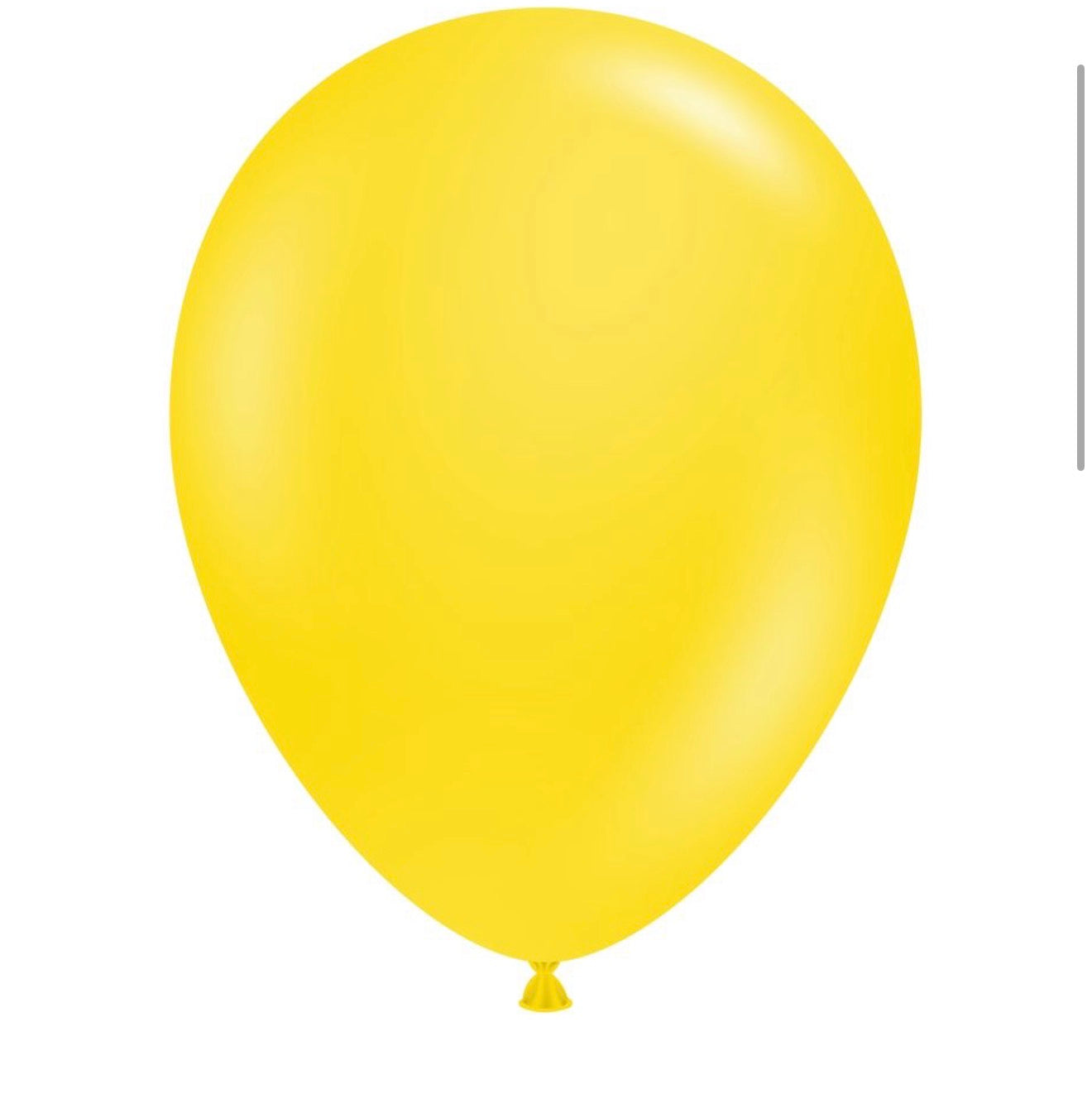 Yellow TufTex Balloons