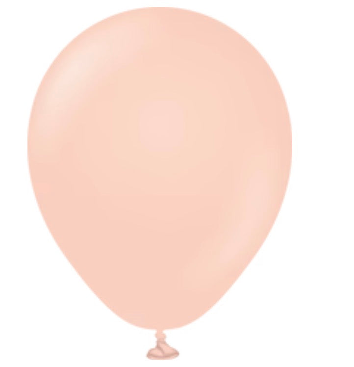 Kalisan Latex Pastel Matte Macaron Salmon (50 Per Bag)