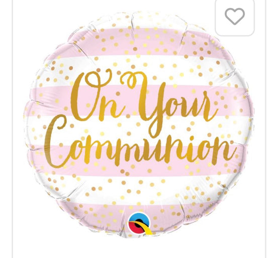 Communion Foil Balloon -18”