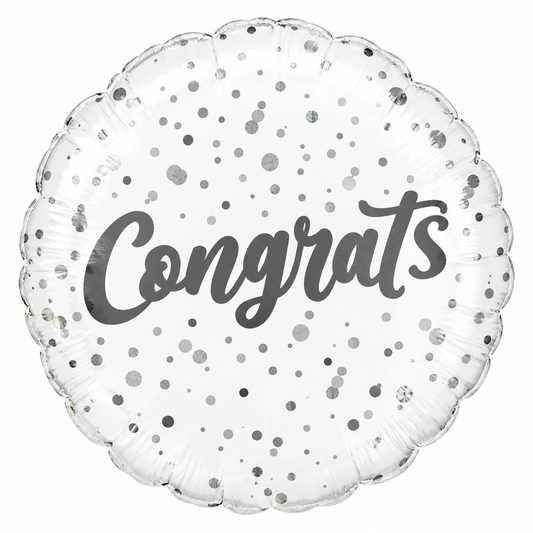Standard Elegant Congrats Balloon