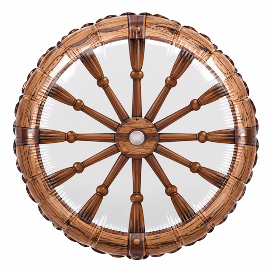 Wagon Wheel 18” Balloon
