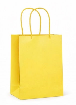 Yellow Bags- Party Favor bags with handle