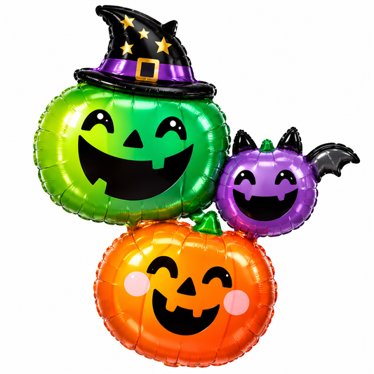 SuperShape Fun and Spooky Pumpkin Stacker Balloon