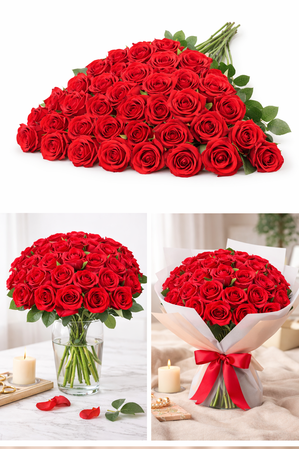 Artificial Rose- Various Colors- $1 each individual Flower