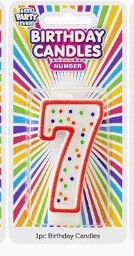 0-9 Number Birthday Candles