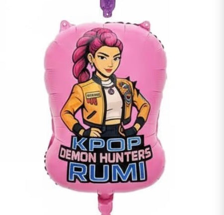 INFLATED Character Balloons-Kpop Demon Hunters